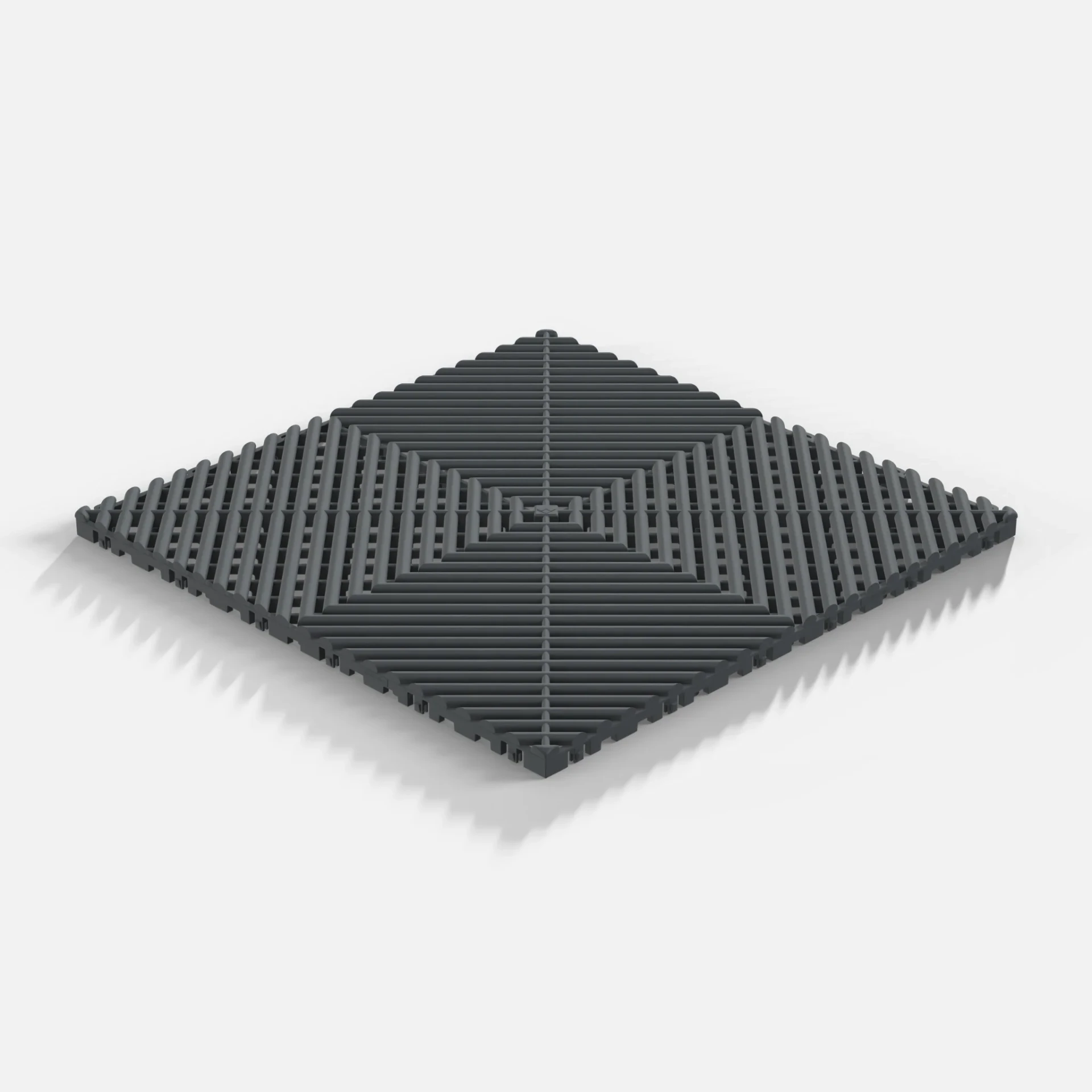 PITDECK PRO vented modular tile, 400 × 400 × 18 mm